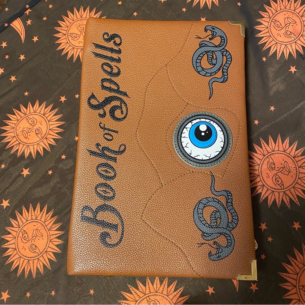 Cakeworthy Hocus Pocus Book Of Spells Clutch Disney Purse